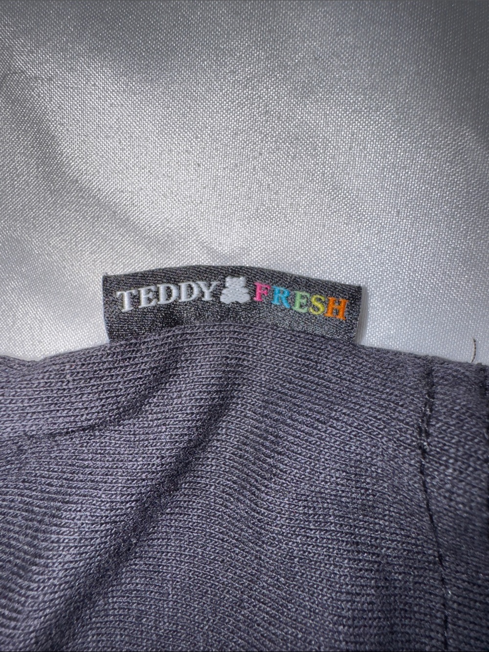 Teddy Fresh Cutie Bear Cropped Tee Women’s Small Black & Pink T-Shirt - Picture 4 of 4